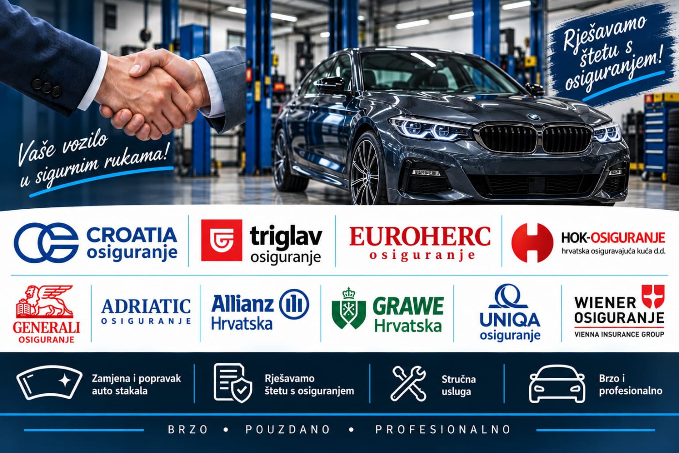 Auto stakla i osiguranje